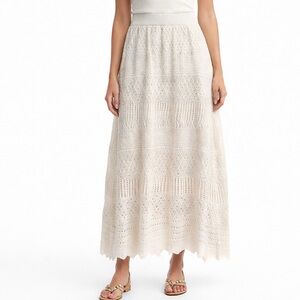 Crochet Midi Skirt NWT